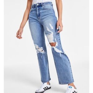 ALMOST FAMOUS high rise 90s wide leg jeans